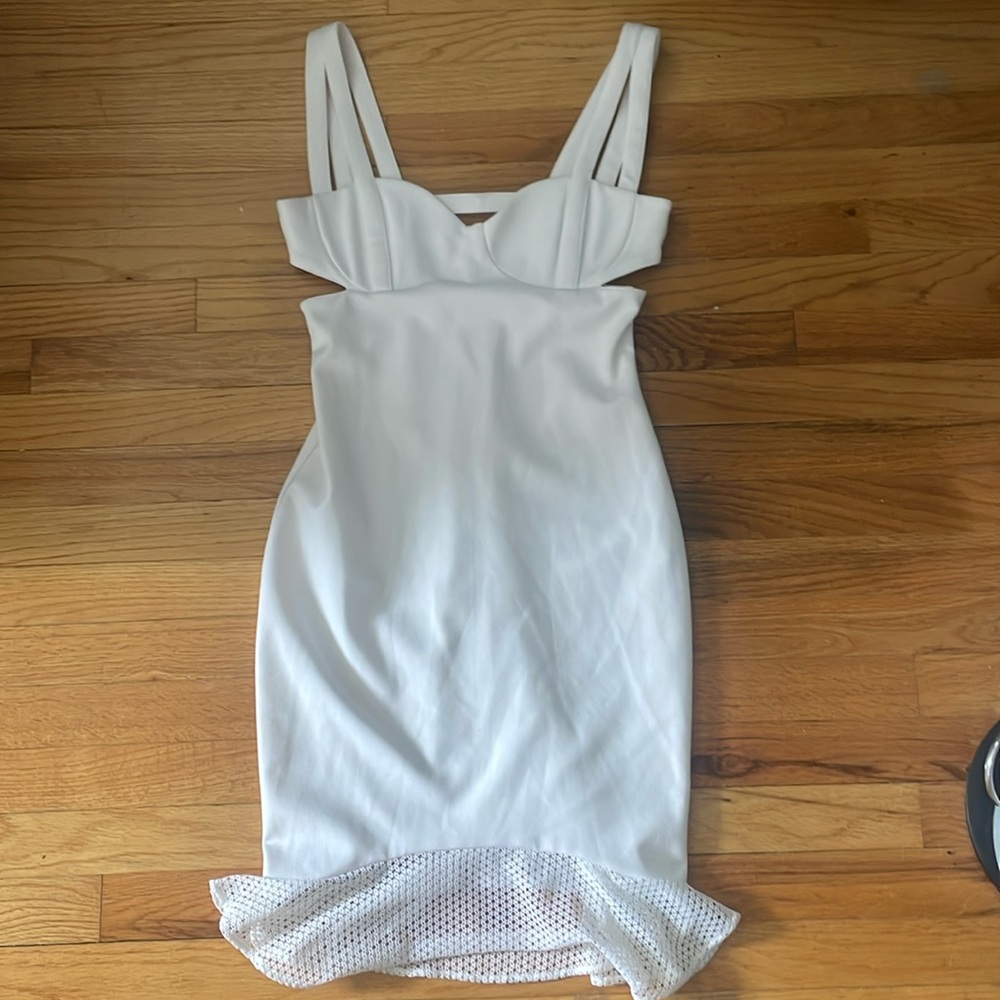 Victorias Secret White Midi Dress